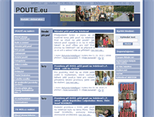 Tablet Screenshot of poute.eu